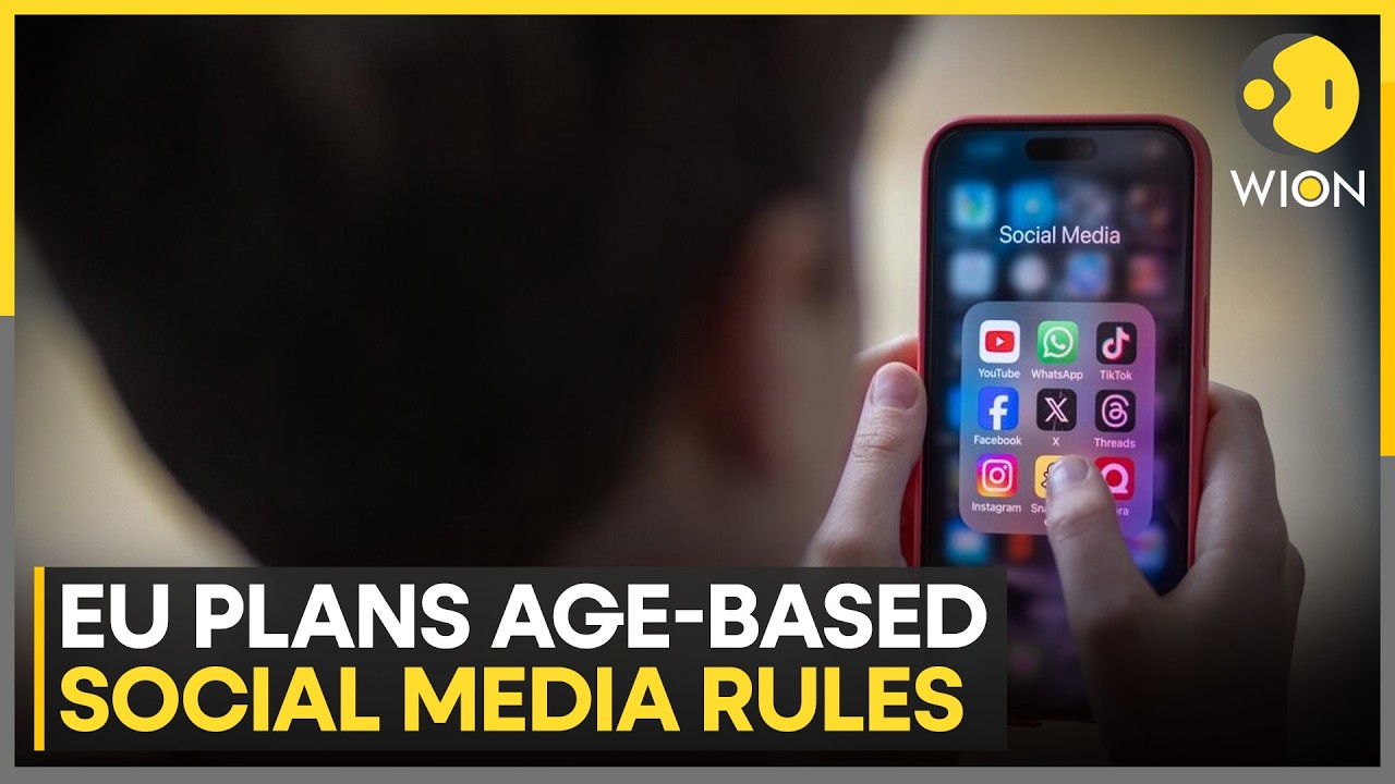 EU Targets Addictive Online Platforms: Parental Supervision Required Under New Plan | WION News