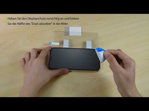 Das detaillierte Video ist für die Installation von iVoler Screen Protector vorgesehen