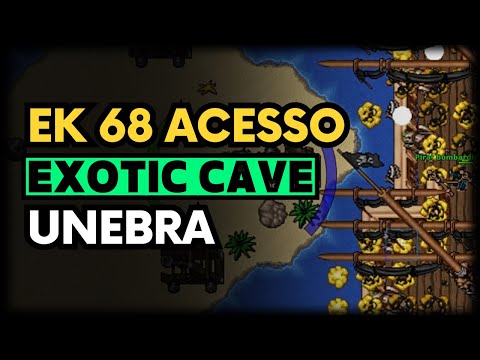 TIBIA: COMO FAZER ACESSO A EXOTIC CAVE? EK LVL 68, NEW SERVER (UNEBRA)