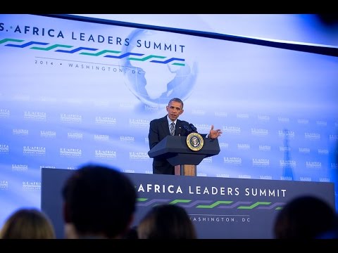 オバマ大統領、米アフリカ首脳会議で記者会見 (President Obama Holds a Press Conference at the U.S.-African Leaders Summit)