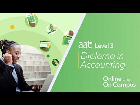 AAT Level 3 Accounting (Online and on campus) Introduction