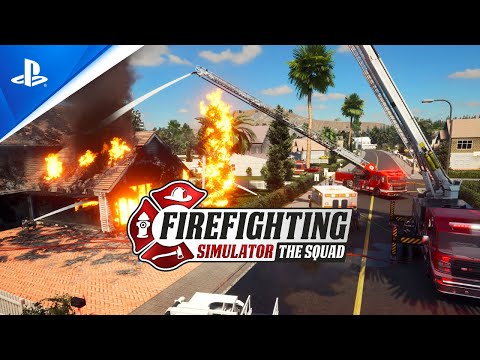 Firefighting Simulator - The Squad - Bande-annonce de gameplay co-op - 4K | PS5, PS4