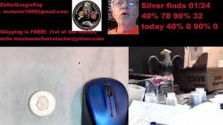 4/24/24 Half dollar COIN ROLL HUNT  7PM Eastern Maximus Silver Stacker