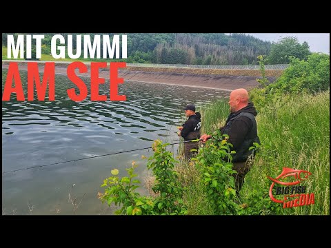 Vom UFER & mit GUMMI: Auf Räuber am See mit der Spinnrute | Gregor trifft die Profis