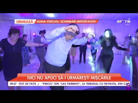 Nea Mărin a făcut show la botezul lui Liviu Vârciu