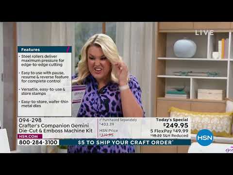 HSN | Crafter's Companion 08.16.2022 - 12 AM