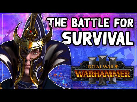 Teclis Takes On His Hardest Challenge - Immortal empires Survival Battle