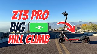Segway ZT3 Pro HILL CLIMB Test with GT3 Battery Upgrade!