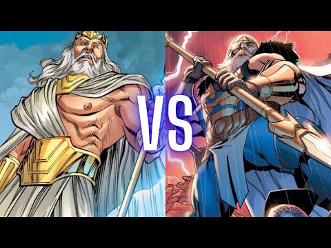 Zeus From The Injustice Universe Vs. Odin Borson From Earth-616 | BATTLE THROUGH THE MULTIVERSE
