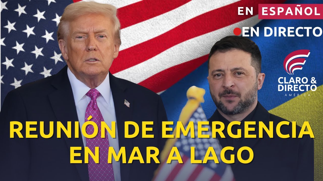 ÚLTIMA HORA: Trump se Reune con Zelensky en Mar a Lago:" No hay tiempo que perder", se acerca la Paz