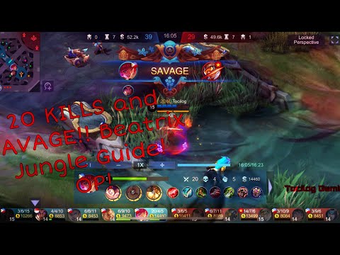 SAVAGE! Beatrix Jungle Guide To Glory! 20 kills! ONE SHOT enemies with this build!