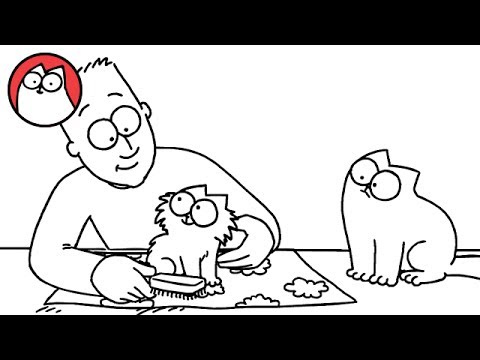 Kattenkaarten Simon's Cat Portret van de kat