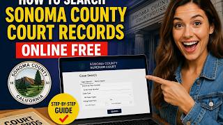 How to search Sonoma County court records online free