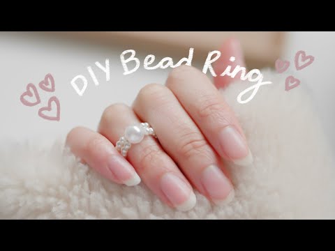 DIY Pearl Bead Ring
