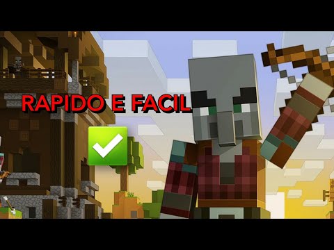 COMO ACABAR COM OS PILLAGERS - minecraft