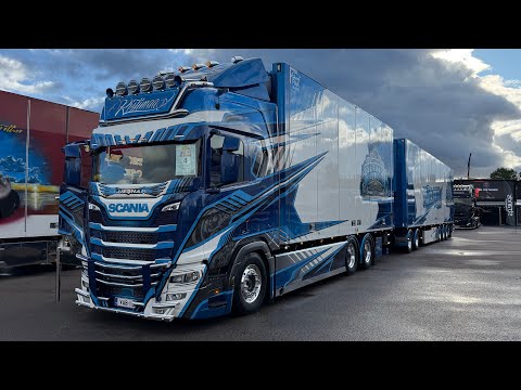 2024 Scania R560 - ”Blue Hawk” by Ristimaa - Exterior & Interior