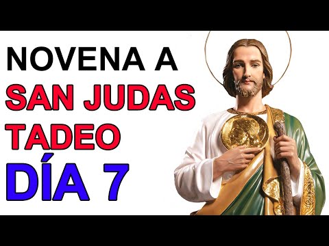 NOVENA MILAGROSA A SAN JUDAS TADEO DÍA 7 25 OCTUBRE