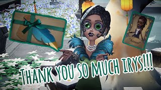 Identity V | Irys!!! A Big Thank You to Youuu!!! You Are Just as Amazing as Patty!!! 