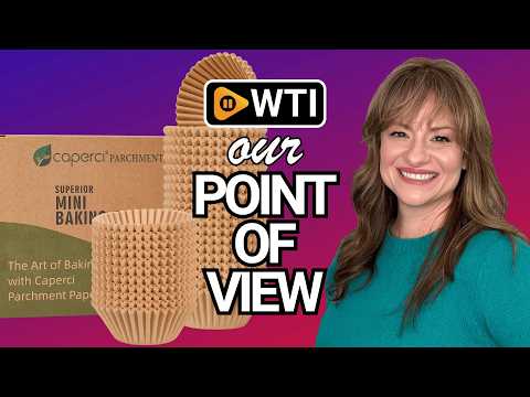 Caperci Parchment 400pcs Mini Cupcake Liners for Baking - Natural Paper Muffin Liners for Mini Muffin Pan - WTI product video review