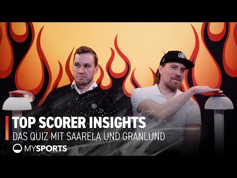 Top Scorer Insights Quiz mit Aleksi Saarela (SCLT) und Markus Granlund (HCL)