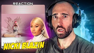 NICKI MINAJ, KANYE WEST - BLAZIN [FIRST TIME REACTION]