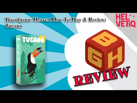 Boardgame Heaven How To Play & Review 159: Tucano (Helvetiq)