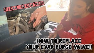 How to replace the Evap Purge Valve in a Chevy Traverse 2017