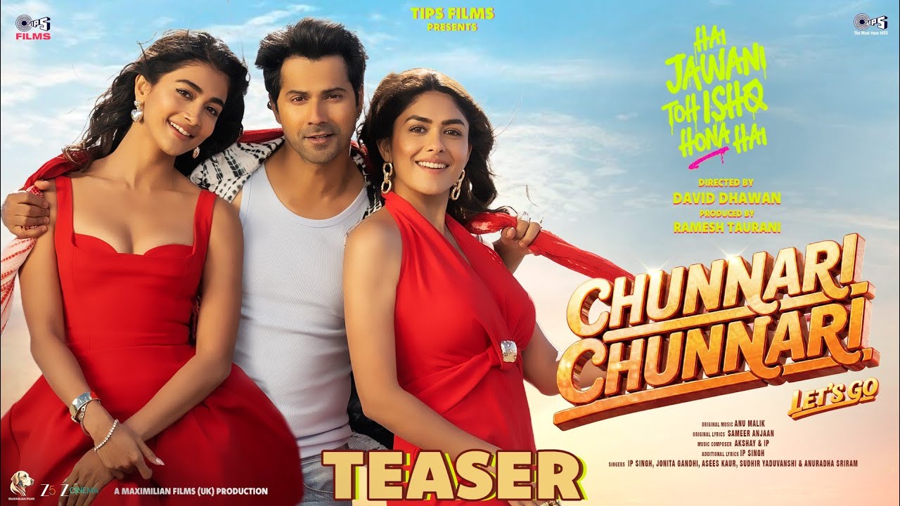 Chunnari Chunnari - Let’s Go (Teaser) | Hai Jawani Toh Ishq Hona Hai | Varun | Mrunal | Pooja