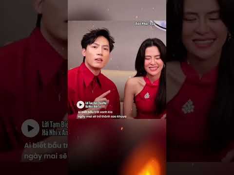 Lời tạm biệt chưa nói | Anh tú - Hà nhi #nhachaymoingay #xuhuong #music