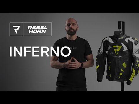 Rebelhorn Presents: INFERNO Sport Leather Motorcycle Jacket