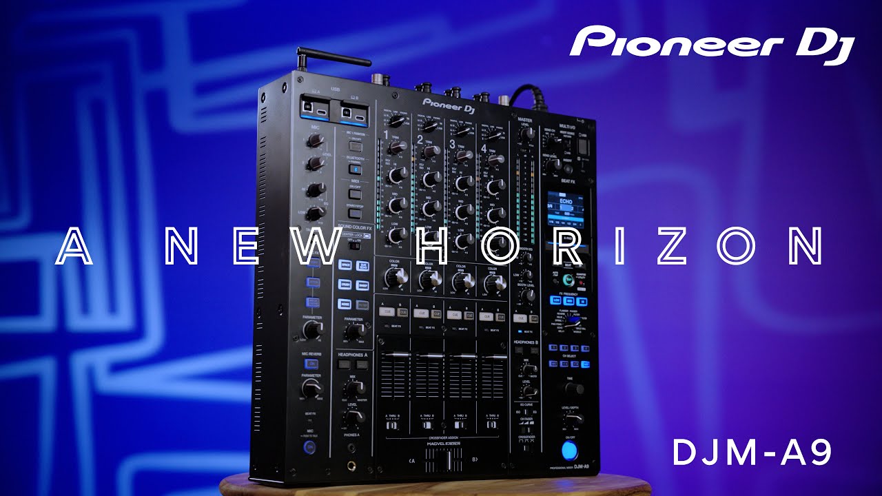 Pioneer DJ DJM-A9 Mixer w/Bluetooth - Black