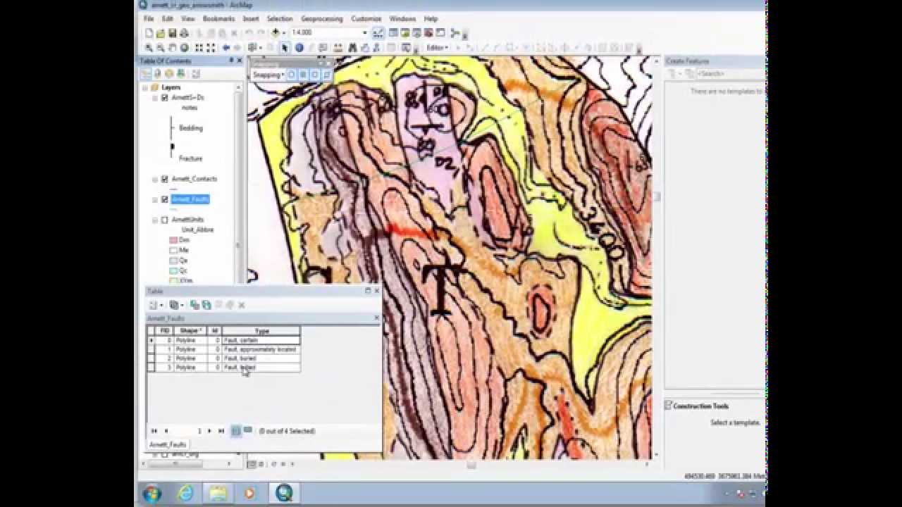 Geologic Map Compilation 5: Faults