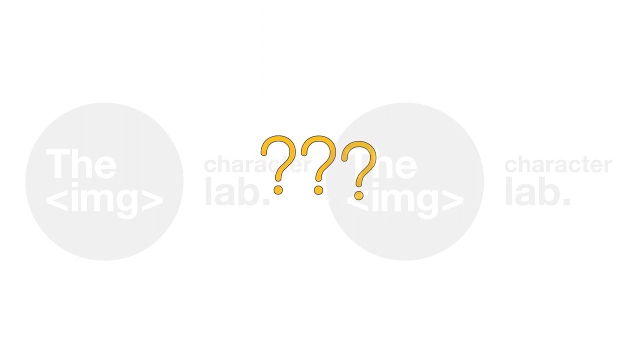 Bouncing question marks line 2D object animation