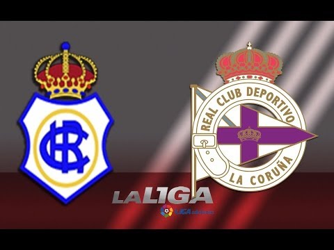 Gol de Insúa (0-1) en el Recreativo - Deportivo de la Coruña - HD