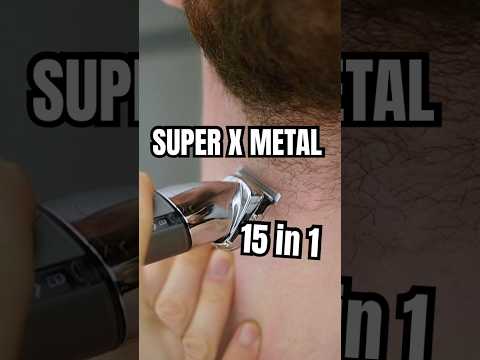 IT DOESN'T GET MORE STYLISH! The BaByliss Super-X Metal 15-IN-1 BEARD TRIMMER 🪒 #shorts