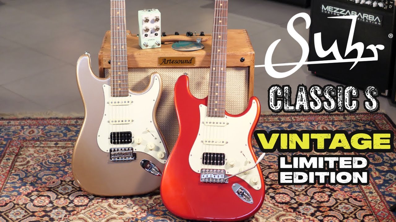 New SUHR VINTAGE Limited Edition 2024 with ARTESOUND 15AS Combo (SUB 🇬🇧🇫🇷🇪🇸🇩🇪)