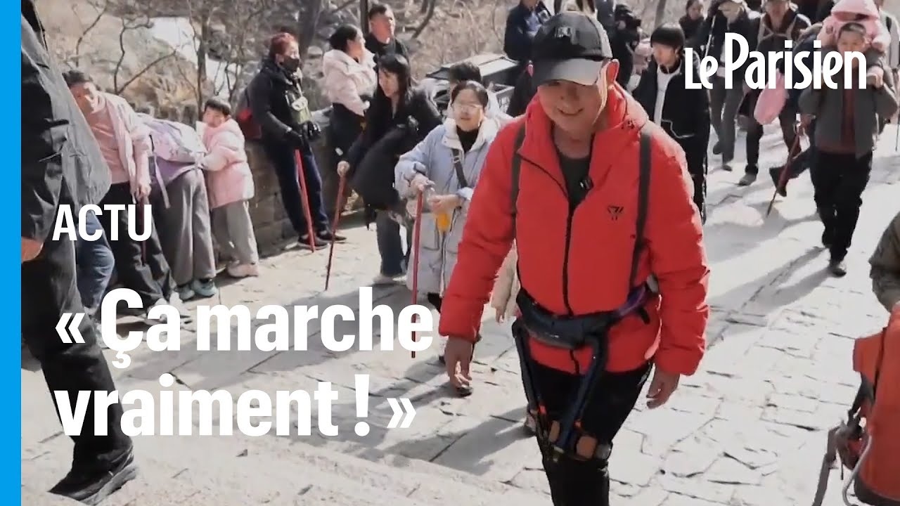 Reportage télévisé sur l'exosquelette de marche