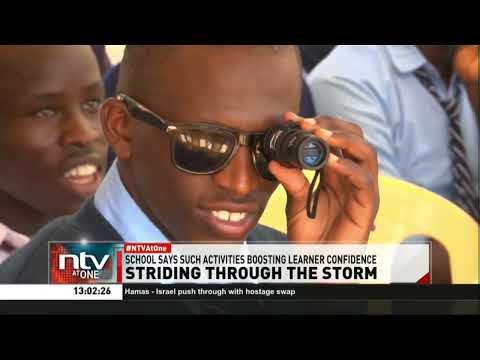 Learners from Thika School For The Blind showcase their talents, showing their other side of life