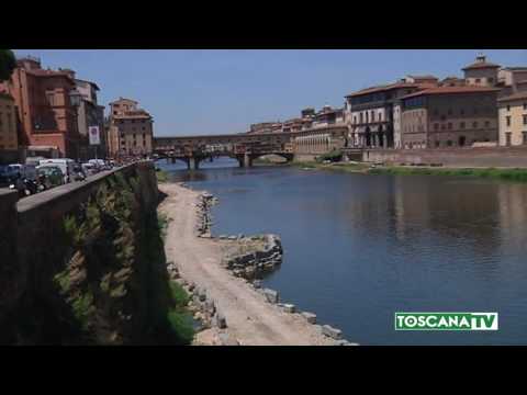2017-06-08 FIRENZE - VORAGINE LUNGARNO_ VIA LAVORI CAMMINAMENTO RIVA