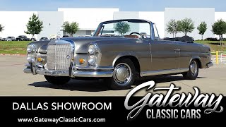 Video Thumbnail for 1963 Mercedes-Benz 220SE