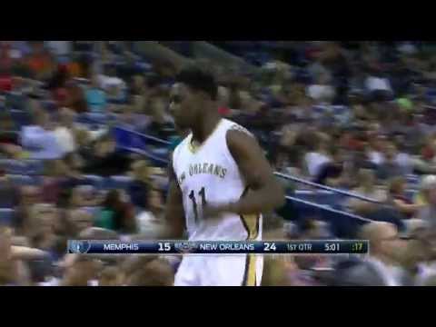 Eric Gordon to the Cup | Grizzlies vs Pelicans | 12.1.2015