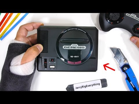 NEWセガジェネシスMINIティアダウン!- 最高のクラシックコンソール? (NEW Sega Genesis MINI Teardown! - The Best Classic Console??)