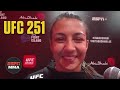 Amanda Ribas surprised by armbar win vs. Paige VanZant | UFC 251 | ESPN MMA
