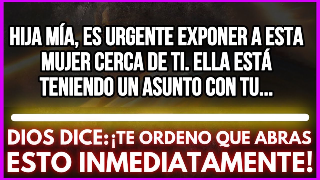 Dios advierte: “EL NOMBRE DE ESTA MUJER ES... (Revelado)” Dios nos dijo hoy #godsays #godsword