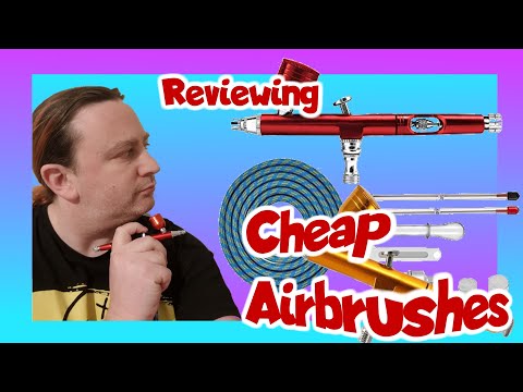 Can a cheap Airbrush be any good? Review of the KKMoon and Ganzton Dual Action Airbrushes