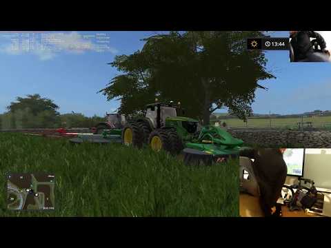 farming simulator 2017 dowland farm on the sever :) live stream E5