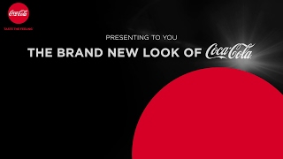 Presenting the brand new look of Coca-Cola