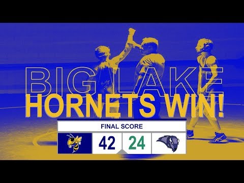 2017-18 Big Lake Hornets Wrestling - Buffalo Dual Highlights