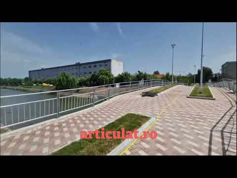 Prima plimbare pe Pasarela Gelu