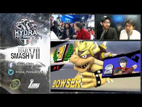 Hail Smash VII - HY | Pollo (Bowser) Vs. Dano (Marth) - Losers Top 12 - Smash 4